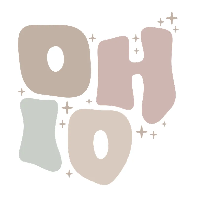 Groovy Ohio Block Letters