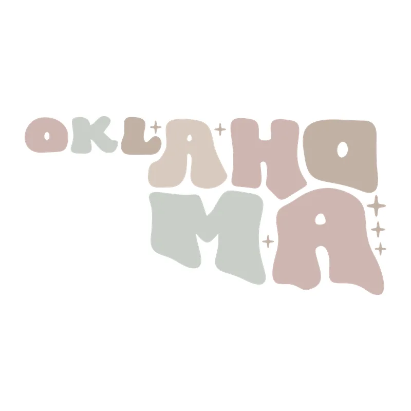 Groovy Oklahoma State Shape