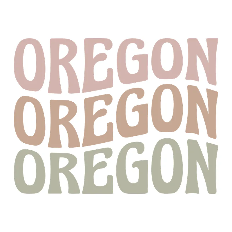 Oregon Retro Wavy Stack