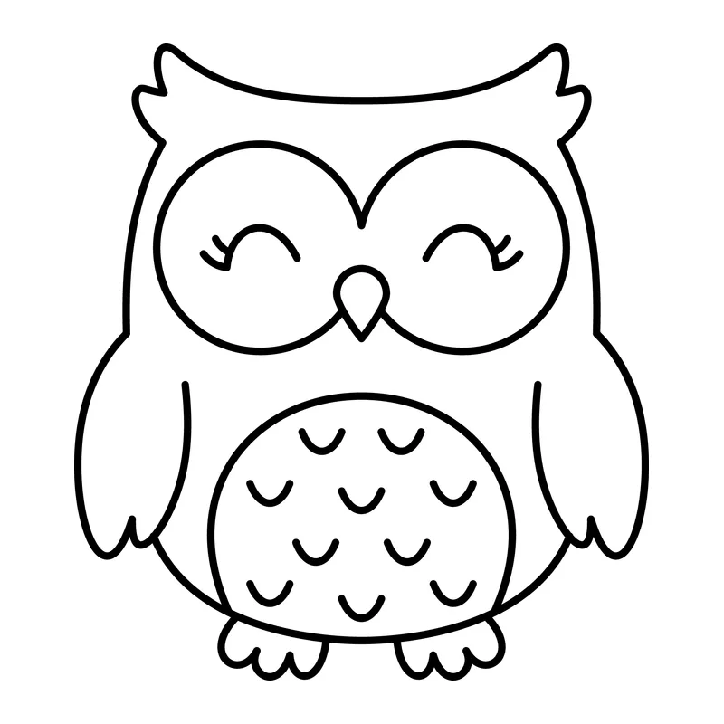 Happy Little Owl