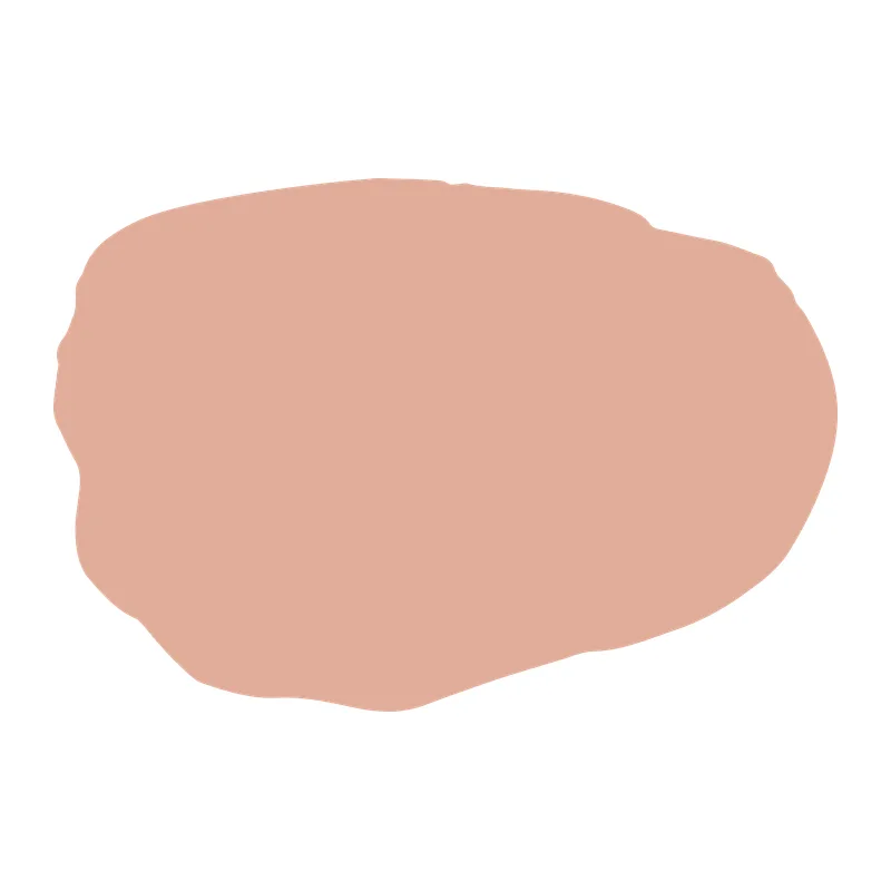 Organic Paint Blob Shape