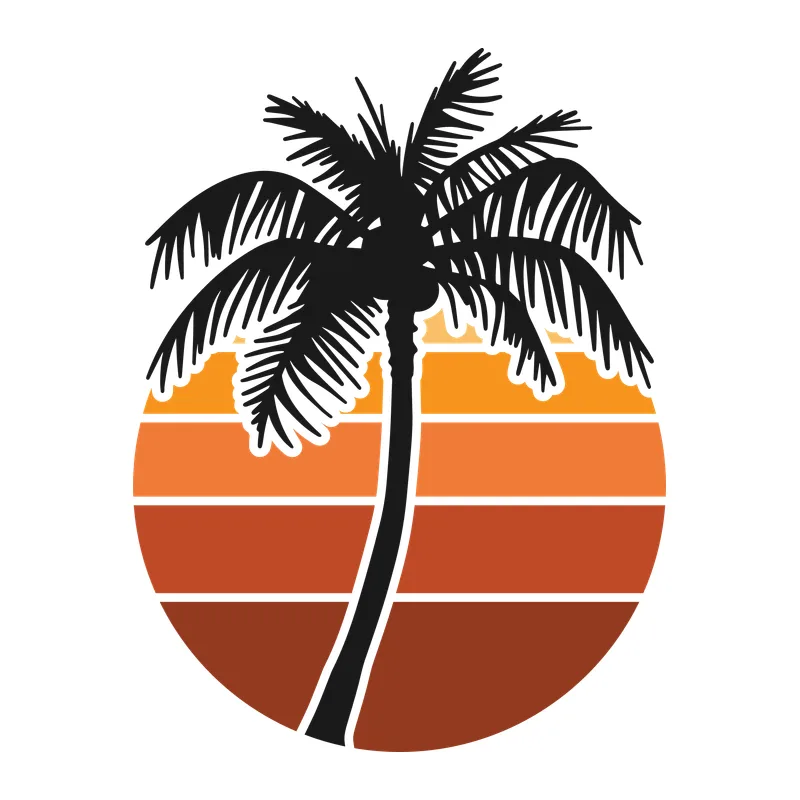 Palm Tree Sunset