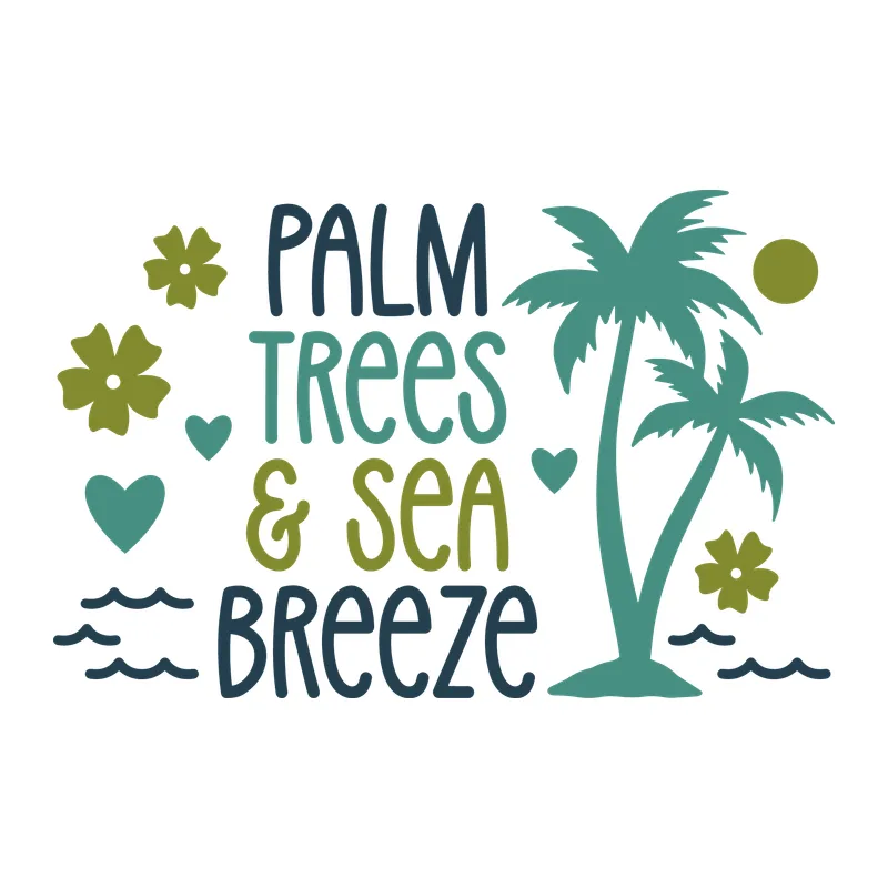 Palm Trees & Sea Breeze