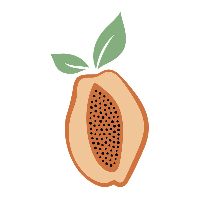 Papaya Half