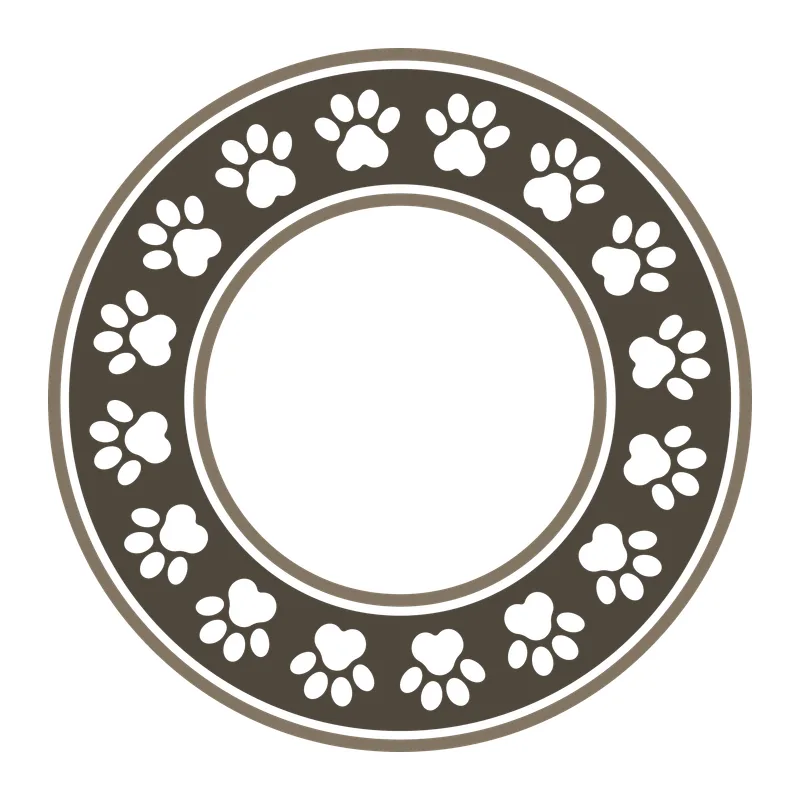 Paw Print Frame