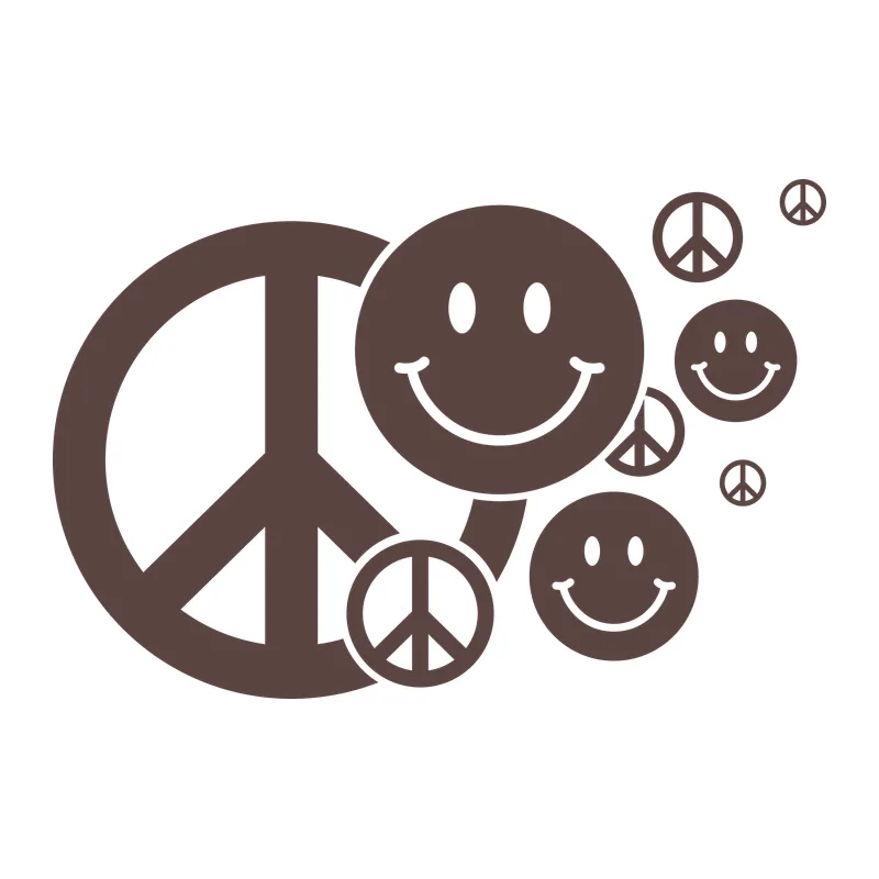 Peace Signs and Smiley Faces