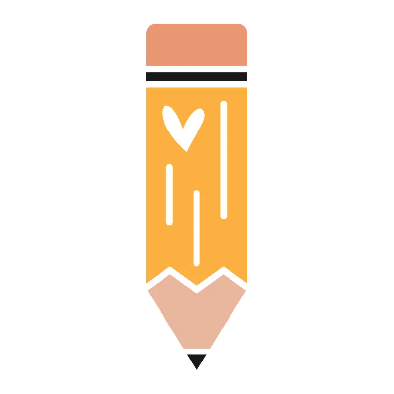 Pencil With Heart