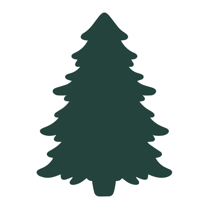 Pine Tree Silhouette