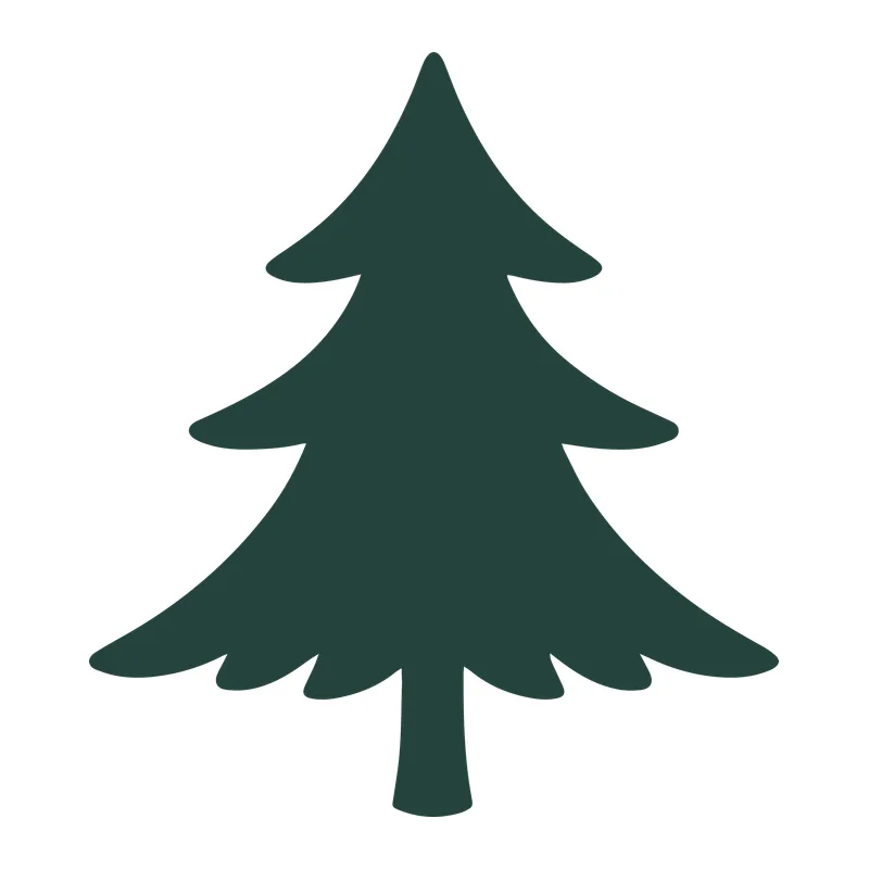 Pine Tree Silhouette