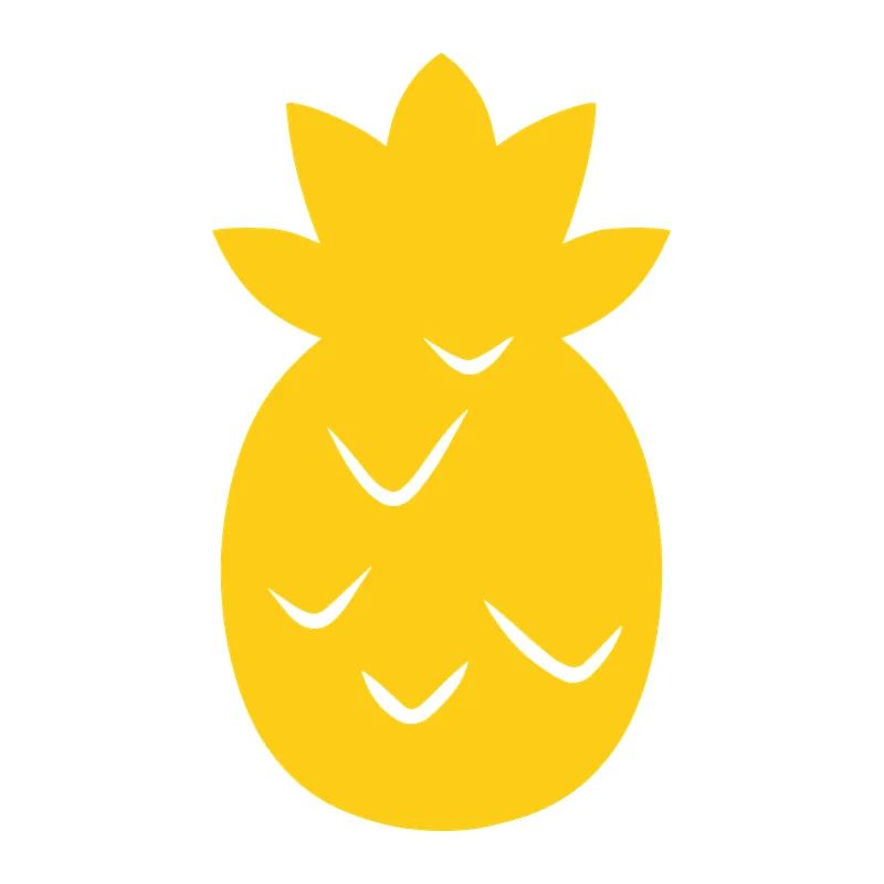 Simple Yellow Pineapple
