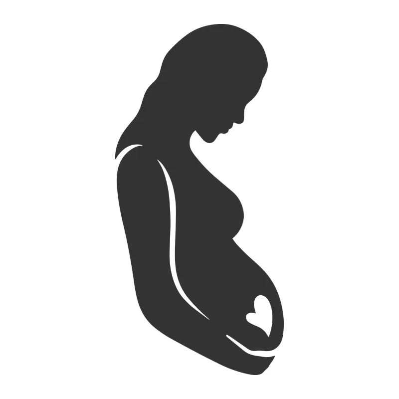 Pregnant Mother Silhouette