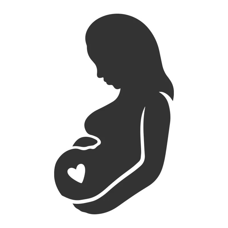 Pregnant Mother Silhouette