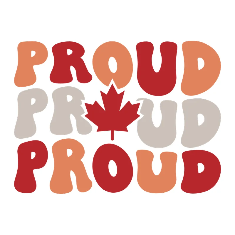 Proud Canada Maple Leaf