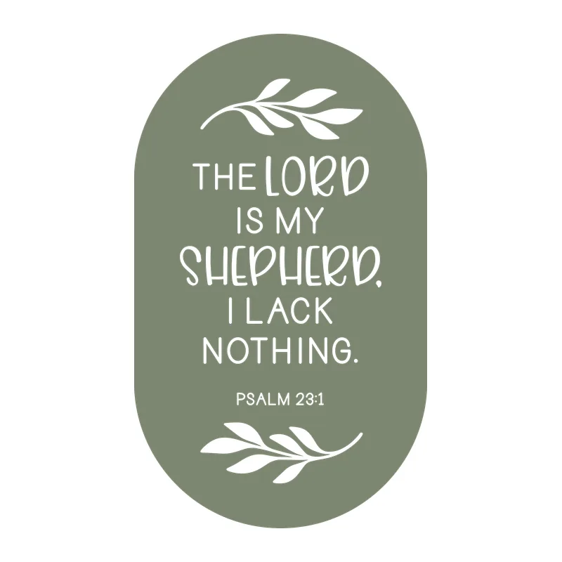 Psalm 23:1 Lord Is My Shepherd