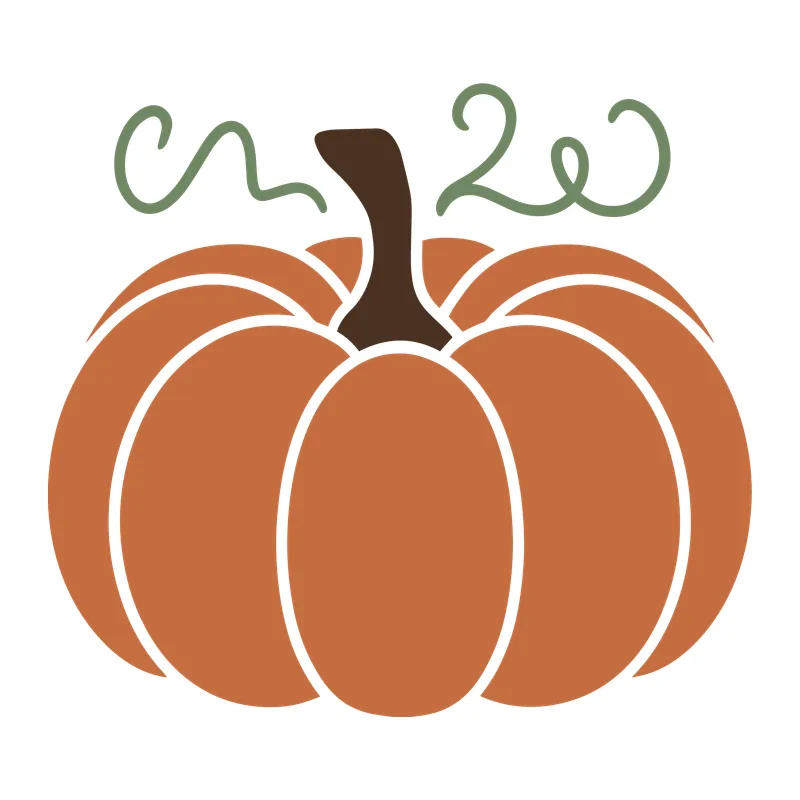 Curly Vine Pumpkin