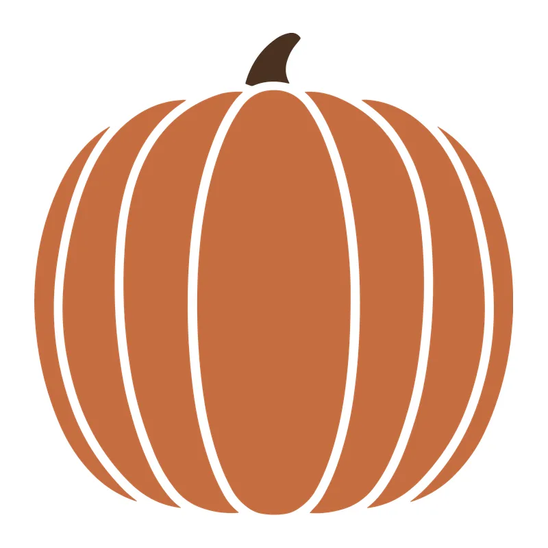 Simple Orange Pumpkin