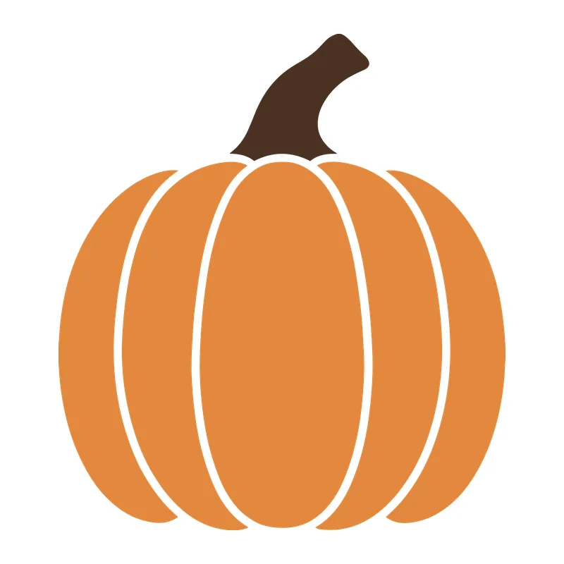 Simple Orange Pumpkin