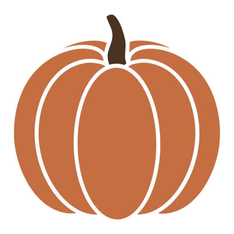 Simple Fall Pumpkin