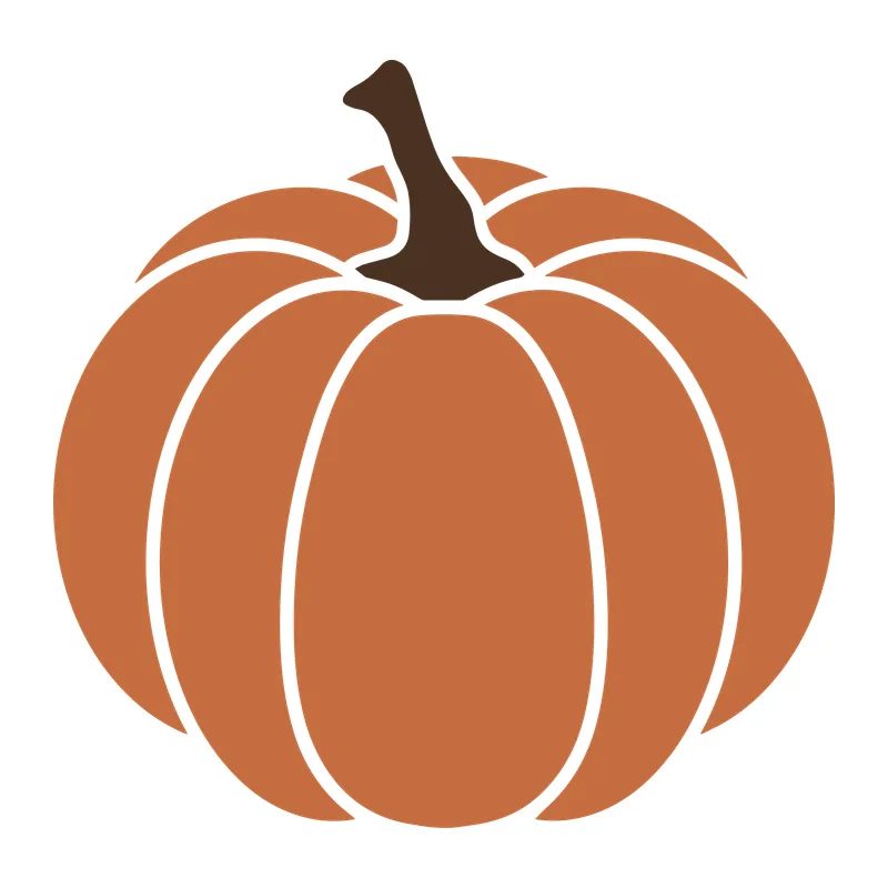 Classic Fall Pumpkin
