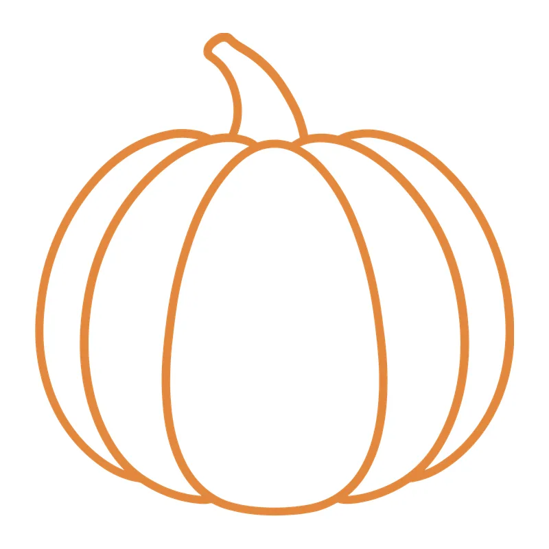 Pumpkin Outline