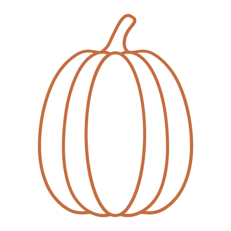 Pumpkin Outline