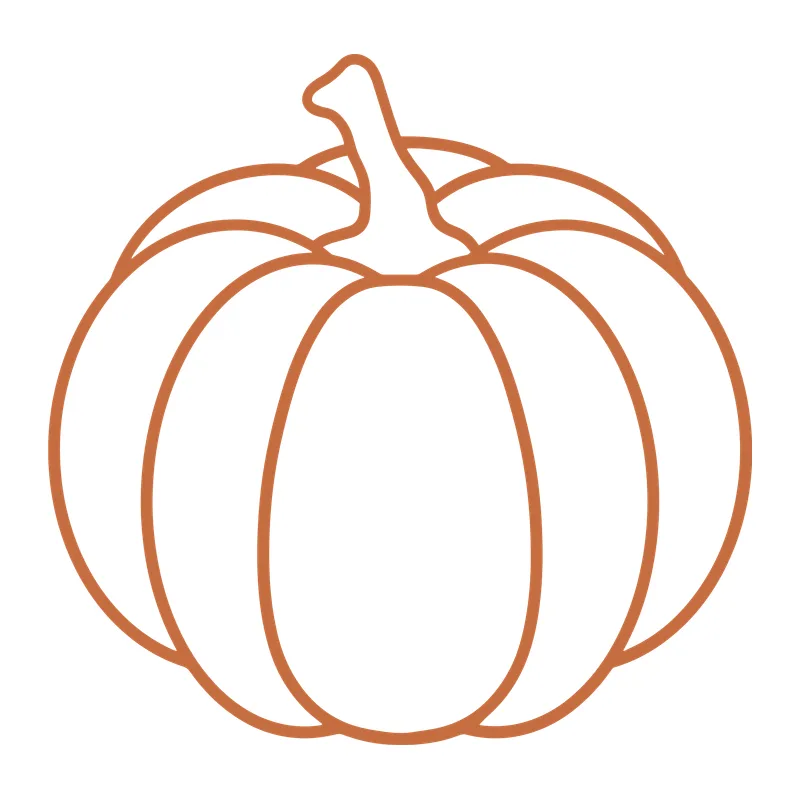 Pumpkin Outline