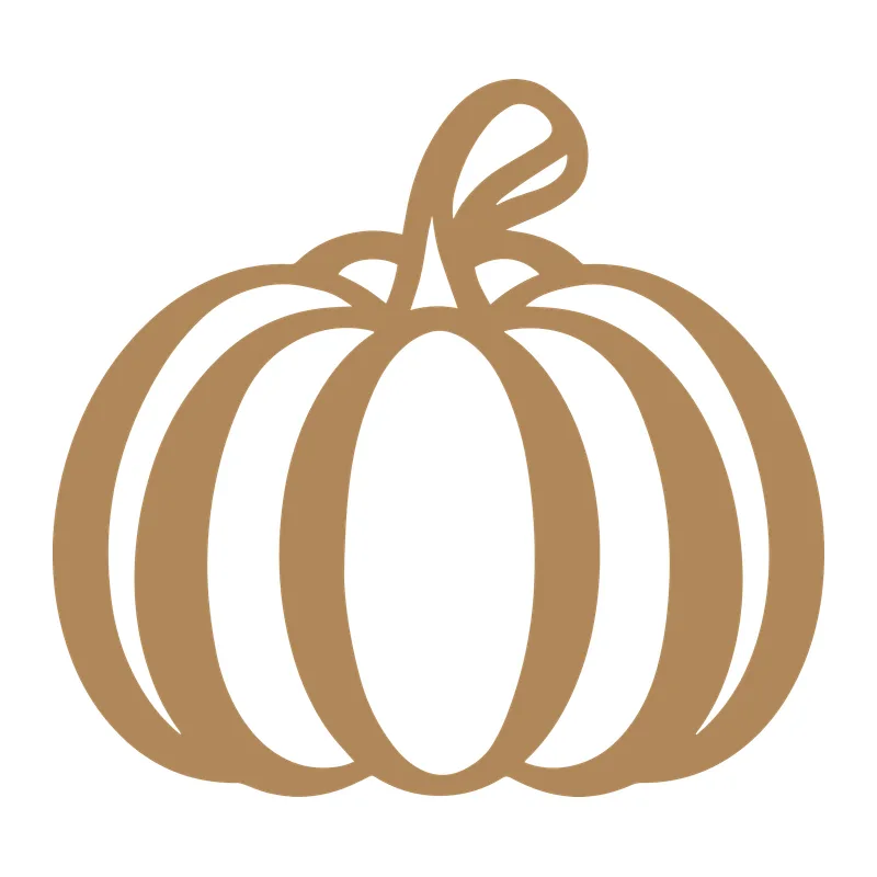Simple Pumpkin Outline