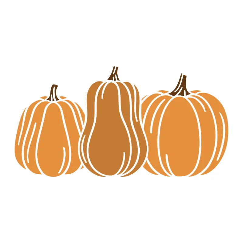 Pumpkin Trio