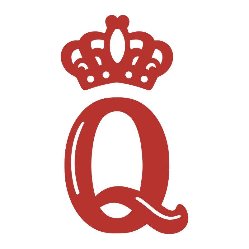 Crowned Letter Q Monogram