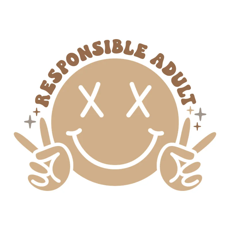 Responsible Adult Smiley Face