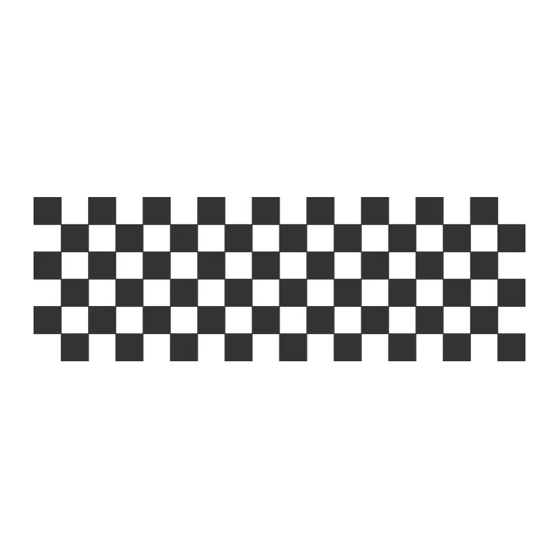 Retro Checkerboard Border