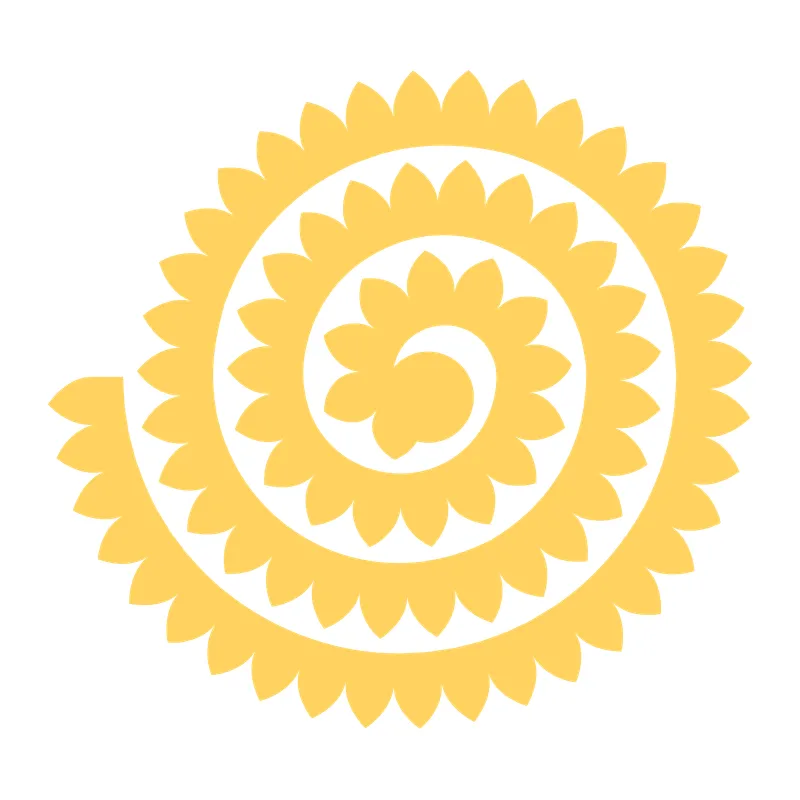 Rolled Flower