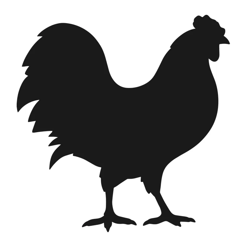 Rooster Silhouette
