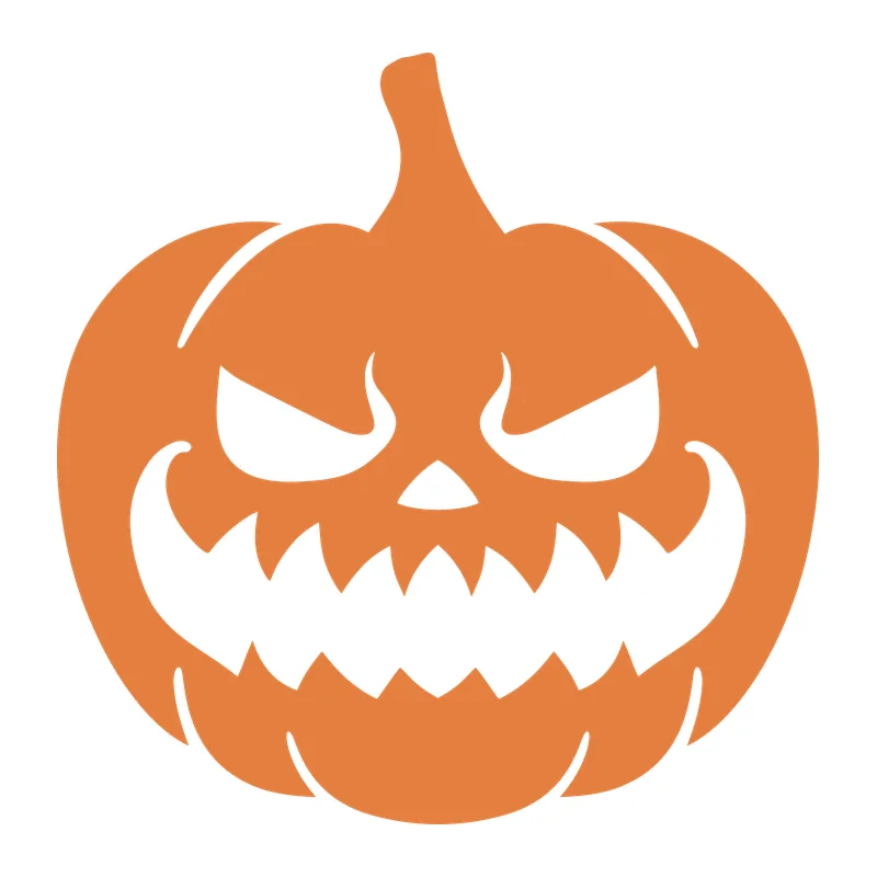 Scary Jack-O'-Lantern
