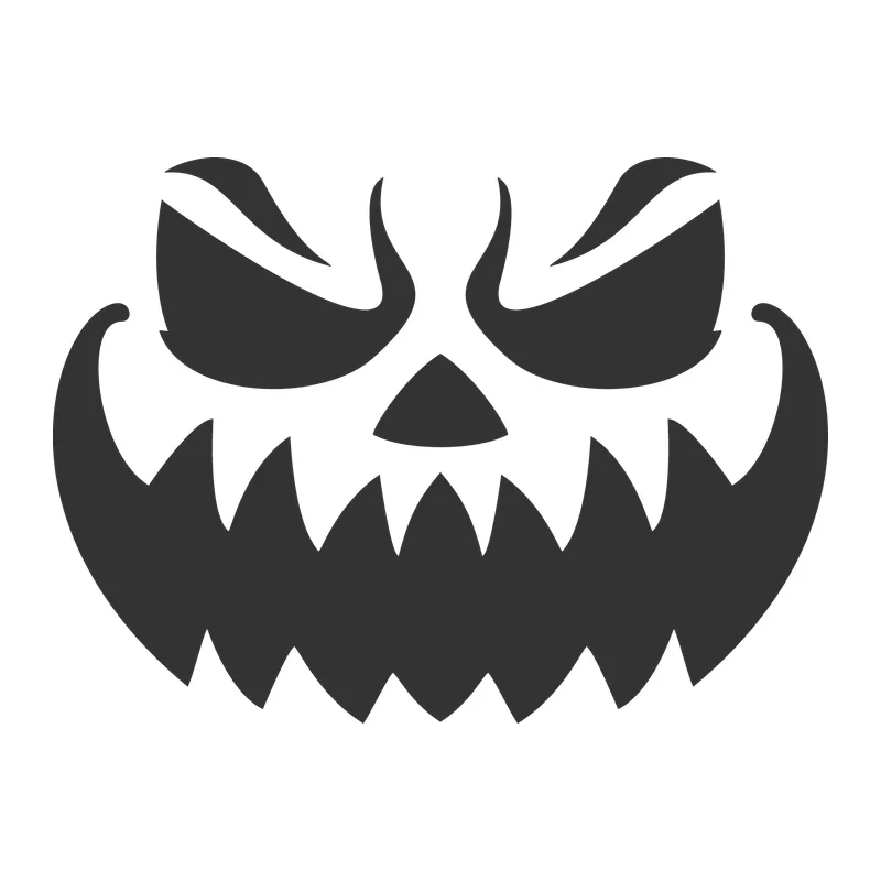 Scary Pumpkin Face