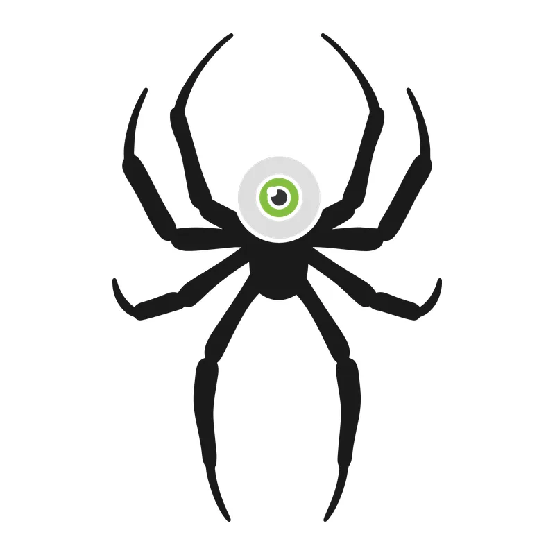 Scary One-Eyed Spider