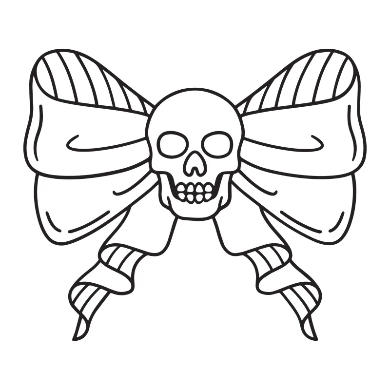 Skull Bow