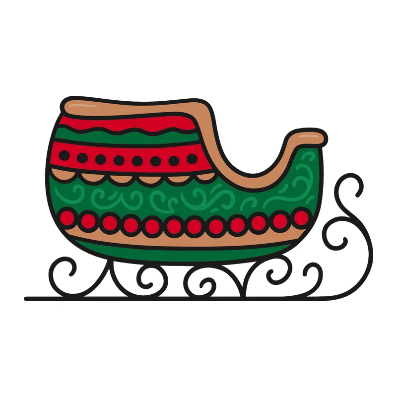 Festive Christmas Sleigh