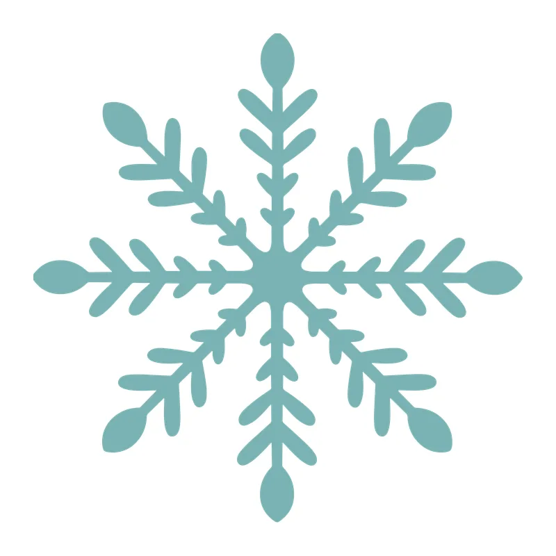 Leafy Branch Snowflake