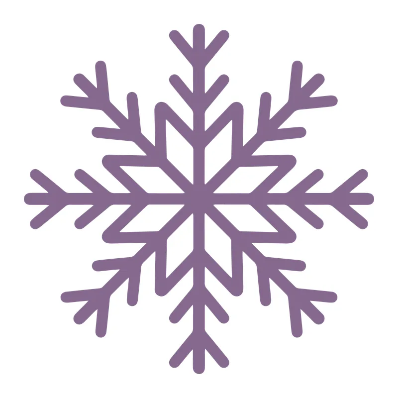 Purple Snowflake
