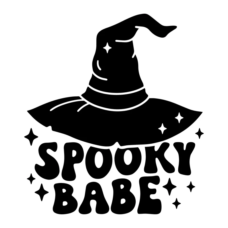Spooky Babe Witch Hat