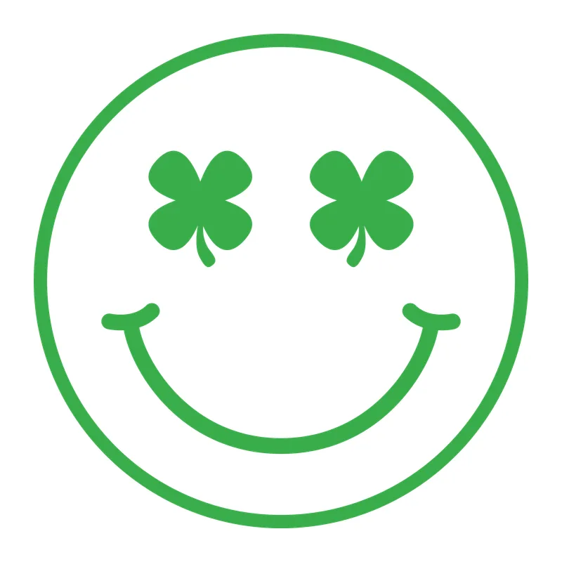 St. Patrick's Smiley Face