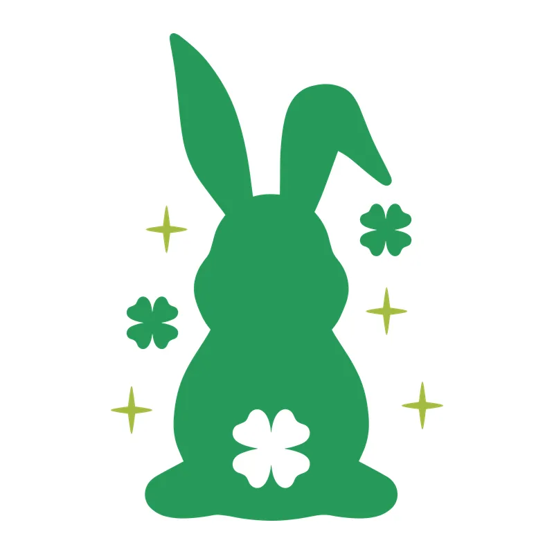 St. Patrick's Day Bunny