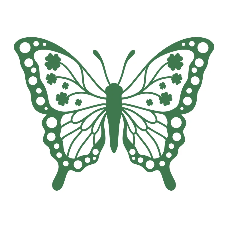 St. Patrick's Day Butterfly