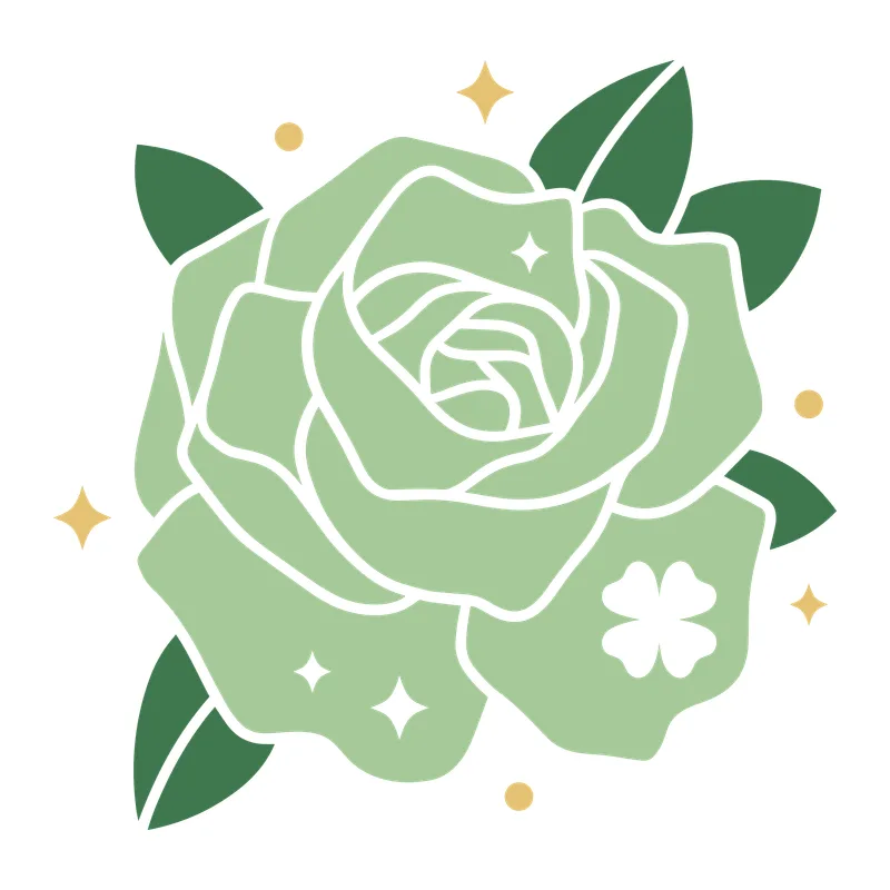 St. Patrick's Day Rose