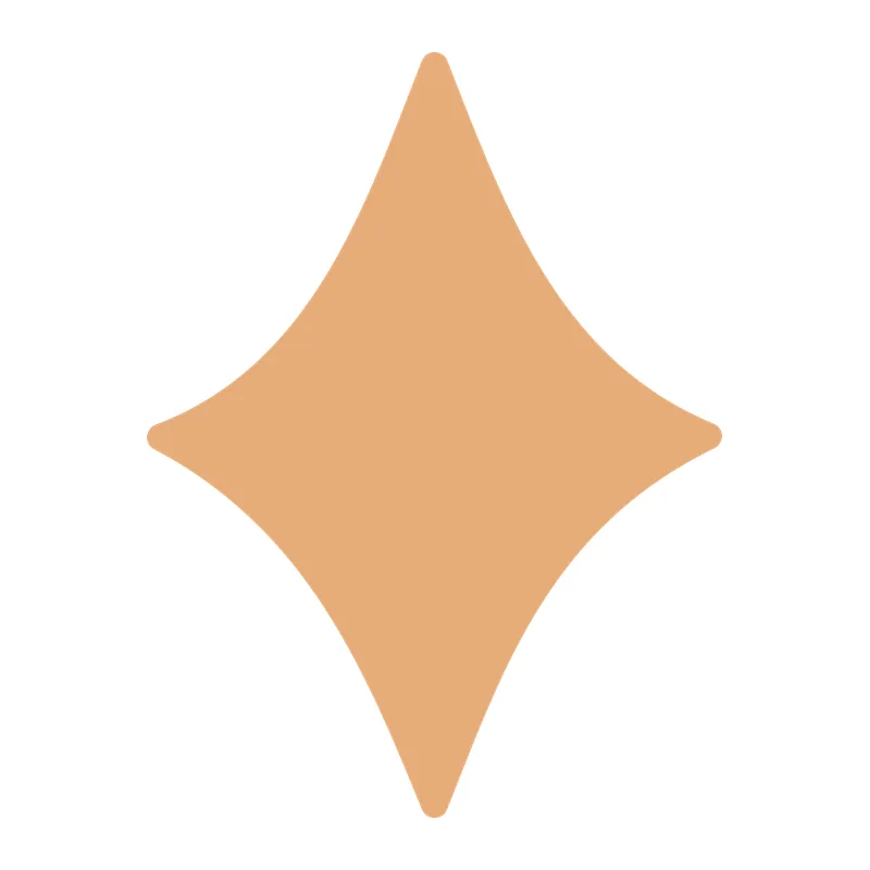 Four Point Sparkle Star