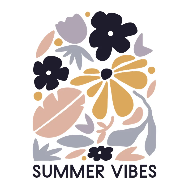 Summer Vibes Boho Floral Arch