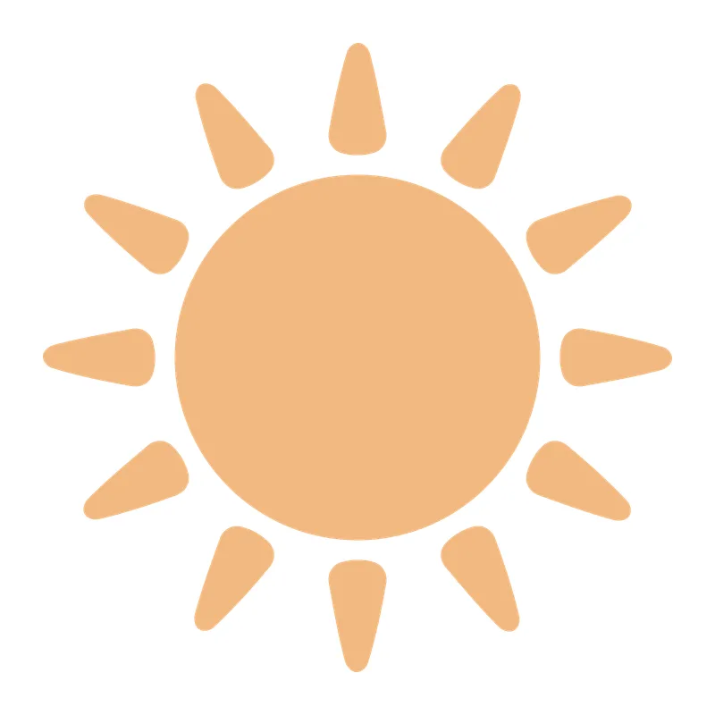 Simple Sunny Sun