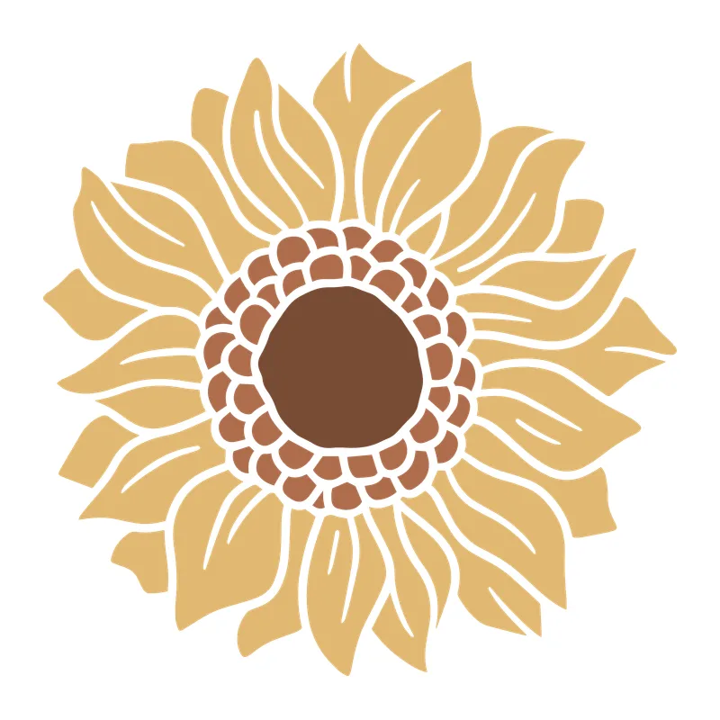 Golden Sunflower Bloom