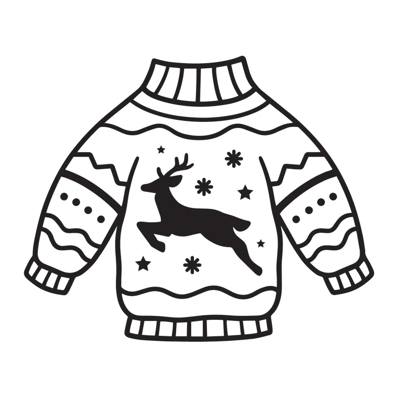 Reindeer Christmas Sweater